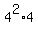 4%5E2%2A4