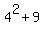 4%5E2%2B9
