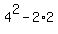 4%5E2+-+2%2A2
