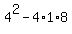 4%5E2-4%2A1%2A8