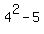 4%5E2-5