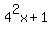 4%5E2x%2B1