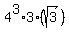4%5E3%2A3%28sqrt%283%29%29