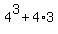 4%5E3+%2B+4%2A3