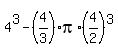 4%5E3-%284%2F3%29pi%2A%284%2F2%29%5E3