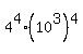 4%5E4%2A%2810%5E3%29%5E4