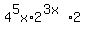 4%5E5x%2A2%5E%283x%292