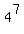 4%5E7