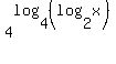 4%5Elog%284%2C%28log%282%2Cx%29++%29%29+