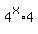 4%5Ex%2A4