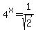 4%5Ex=1%2Fsqrt%282%29