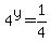 4%5Ey+=+1%2F4