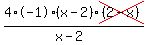 4+%2A+-+1%28x+-+2%29cross%28%282+-+x%29%29%2F%28x+-+2%29