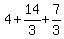 4+%2B+14%2F3+%2B+7%2F3