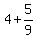 4+%2B+5%2F9