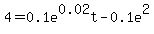 4+=+0.1e%5E0.02t+-+0.1e%5E2