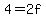 4+=+2+f%282%2A%28-8%29-4%29+%96+3