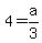 4+=+a%2F3