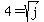 4+=+sqrt%28j%29