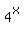 4+%5E+x
