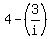 4+-%283%2Fi%29