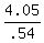 4.05%2F.54