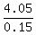 4.05%2F0.15
