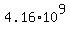 4.16%2A10%5E9