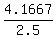4.1667%2F2.5
