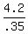 4.2%2F.35