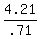 4.21%2F.71