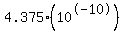 4.375%2A%2810%5E-10%29