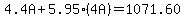 4.4A%2B5.95%284A%29=1071.60