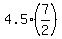 4.5%2A%287%2F2%29