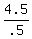 4.5%2F.5