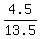 4.5%2F13.5
