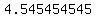 4.545454545