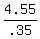 4.55%2F.35