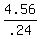 4.56%2F.24