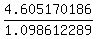 4.605170186%2F1.098612289
