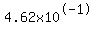 4.62x10%5E-1