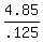 4.85%2F.125