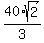 40%2Asqrt%282%29%2F3