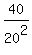 40%2F20%5E2