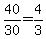 40%2F30=4%2F3