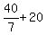 40%2F7+%2B+20