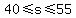 40%3C=s%3C=55