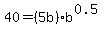 40=%285b%29%2Ab%5E%280.5%29