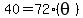 40=72%2A%28theta%29