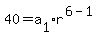 40=a%5B1%5D%2Ar%5E%286-1%29
